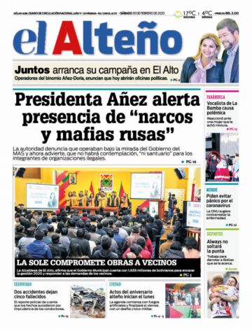 El Alteño, El Alto, La Paz.