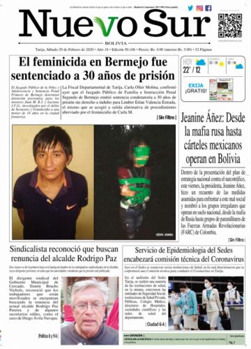 Nuevo Sur, Tarija.