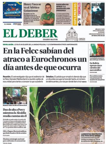 El Deber, Santa Cruz.