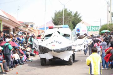 Habrá carros alegóricos.