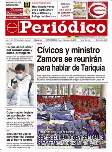 El Periódico, Tarija.