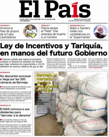 El País, Tarija.