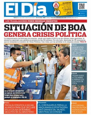 El Día, Santa Cruz.