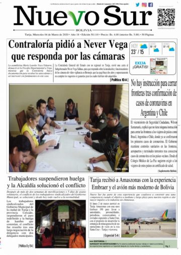 Nuevo Sur, Tarija.
