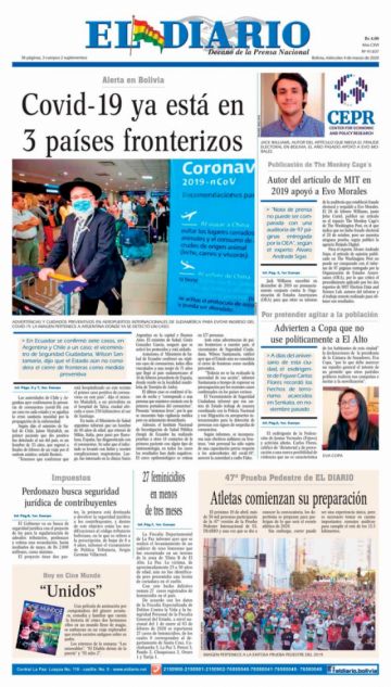El Diario, La Paz.