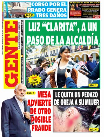Gente, Cochabamba.