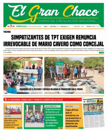 El Gran Chaco, Yacuiba, Tarija.