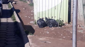 El bloqueo comenzó desde muy temprano. FOTOS: @AriasOndarza y gentileza