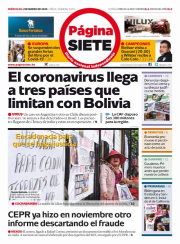 Página Siete, La Paz.