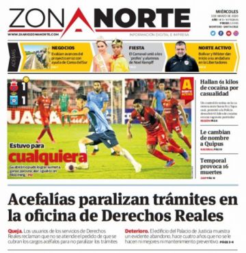 Zona Norte, Montero, Santa Cruz.