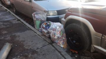 El bloqueo comenzó desde muy temprano. FOTOS: @AriasOndarza y gentileza