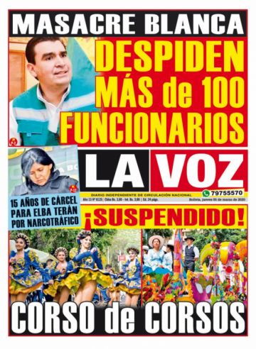 La Voz, Cochabamba.
