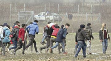 Muere migrante al intentar cruzar frontera griega