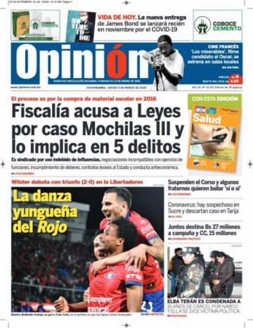 Opinión, Cochabamba.