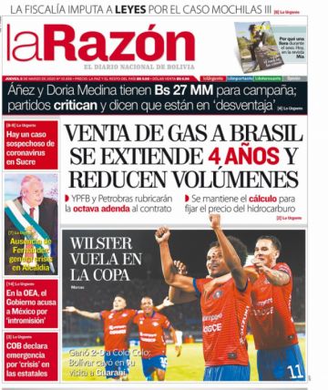 La Razón, La Paz.