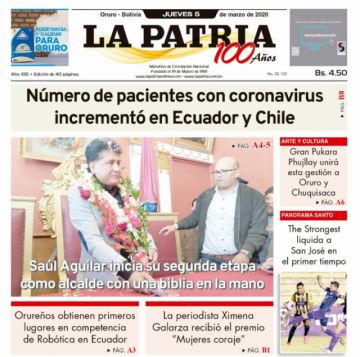 La Patria, Oruro.