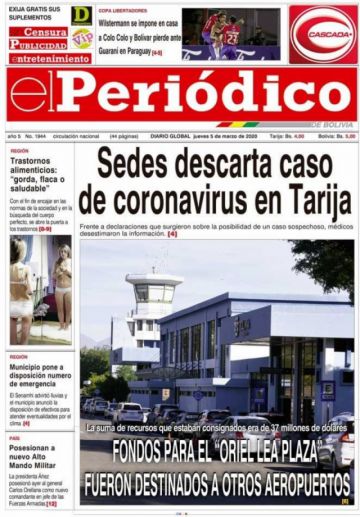 El Periódico, Tarija.