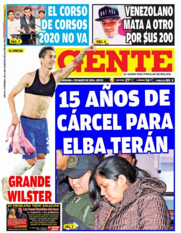 Gente, Cochabamba.