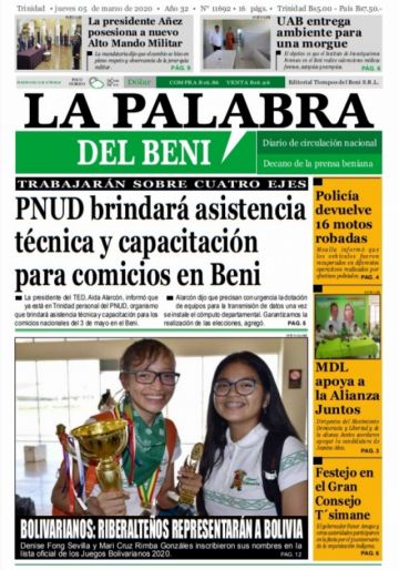 La Palabra del Beni.