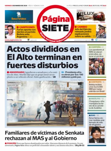 Página Siete, La Paz.