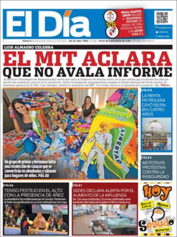 El Día, Santa Cruz.