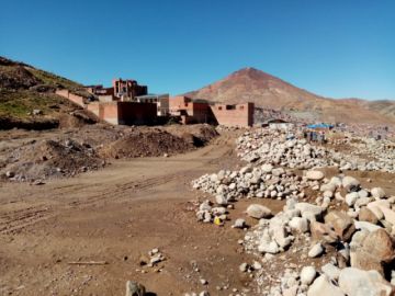 vieron con los vecinos las necesidades de la zona.