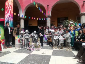 La premiación fue esta mañana en el recibidor de la Alcaldía.