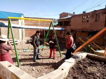 vieron con los vecinos las necesidades de la zona.