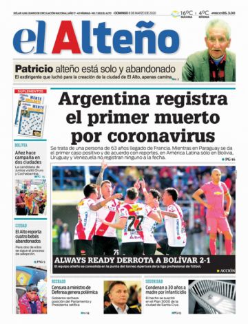 El Alteño, El Alto.