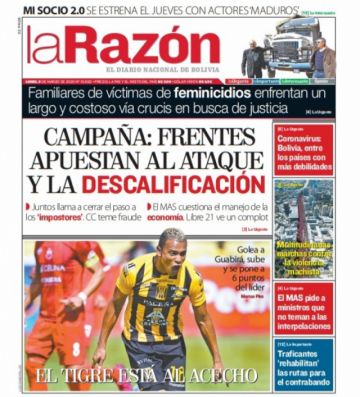 La Razón, La Paz.