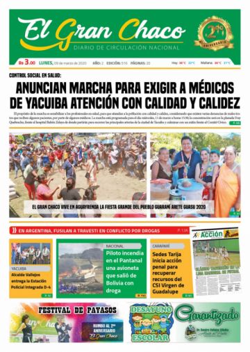 El Gran Chaco, Tarija.