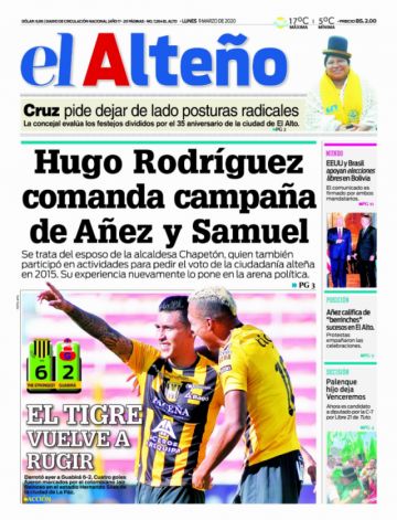 El Alteño, El Alto, La Paz.