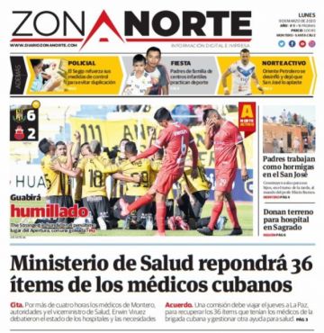 Zona Norte, de Santa Cruz.