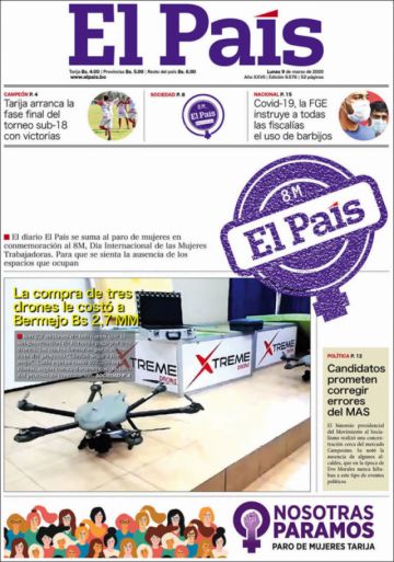 El País, Tarija.