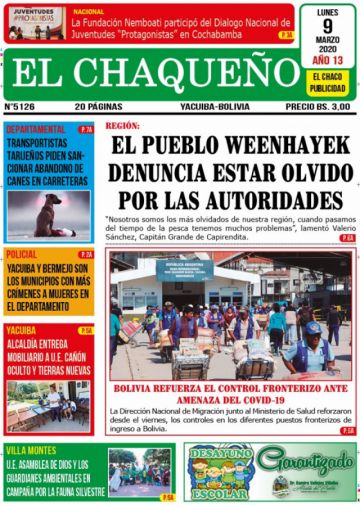 El Chaqueño, Tarija.