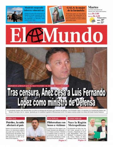 El Mundo, Santa Cruz