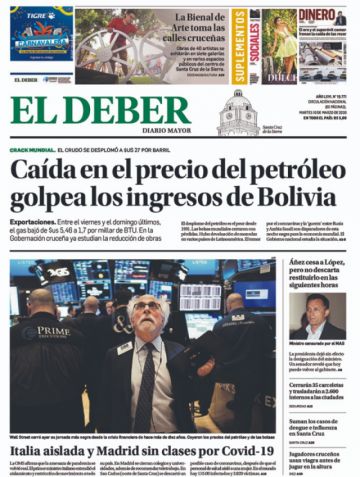 El Deber, Santa Cruz.