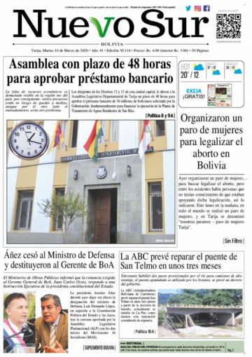 Nuevo Sur, Tarija.