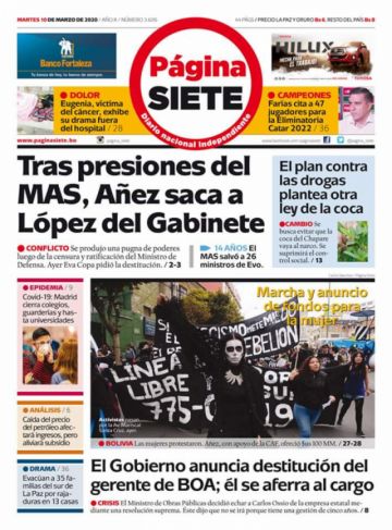 Página Siete, La Paz.