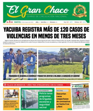 El Gran Chaco, Yacuiba, Tarija.