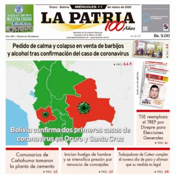 La Patria, Oruro.