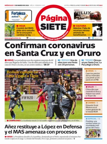 Página Siete, La Paz.