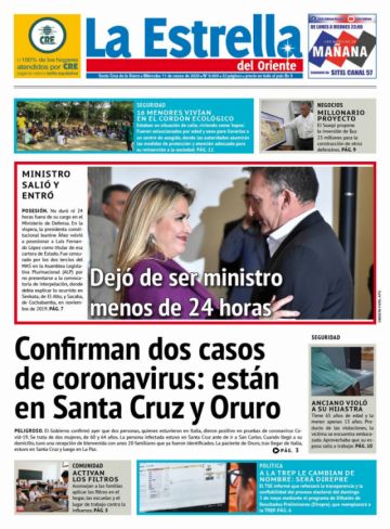 La Estrella del Oriente, Santa Cruz.