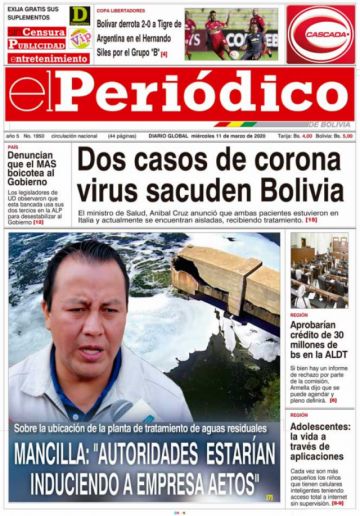 El Periódico, Tarija.