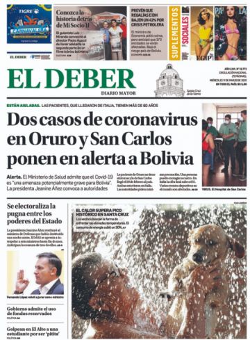 El Deber, Santa Cruz.