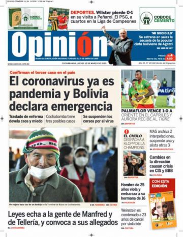 Opinión, Cochabamba.