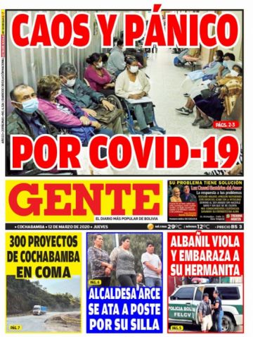 Gente, Cochabamba.