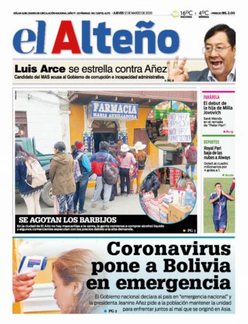 El Alteño, El Alto, La Paz.