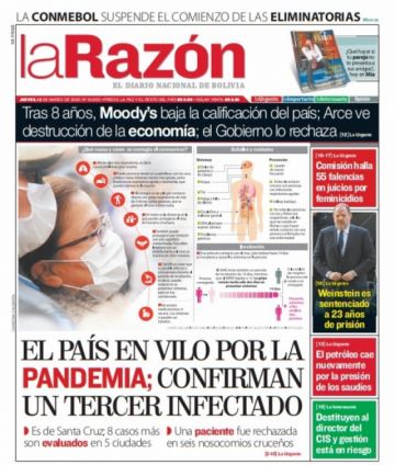 La Razón, La Paz.