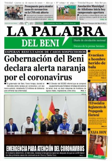 La Palabra del Beni.